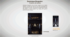 Desktop Screenshot of dominique-bruguiere-lumiere.com